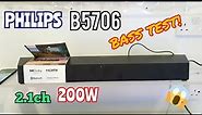 Philips B5706 5000 Series 2.1ch Built-in Subwoofer | Bass Test!🔥😱💯