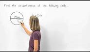 Circumference of a Circle | MathHelp.com