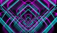 Cyan And Pink Hypnotic Abstract Moving Background Vj Loop In 4K