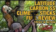 Latitude Carbon SS Climbing Sticks in ACTION - Full Review