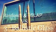 50 BMG SLAP and Raufoss rounds vs Humvee Ballistic Glass