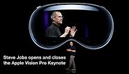 Apple Vision Pro Introduction - Steve Jobs Keynote