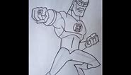 How to Draw Green Lantern from the DC Universe
