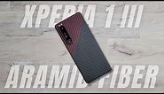 Sony Xperia 1 iii Aramid Fiber Case Review