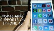 Top 15 Apps Still Supports On iPhone 4s Here's List