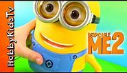 Talking Minion Dave Toy Review with HobbyKids