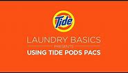 Tide PODS® | Laundry Tips: How to Use Tide PODS®