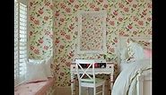 Captivating Bedrooms With Floral Wallpaper Designs