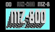 SHARP MZ 800 Opening