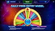 RiverSweeps Daily Wheel: be active every 24 hours and get FREE entries to play