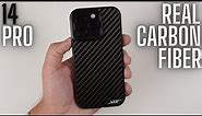 LEGIT Carbon Fiber! iPhone 14 Pro Simply Carbon Fiber Case!