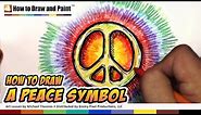 How to Draw a Peace Symbol - Art for Kids | MAT
