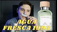 AGUA FRESCA 1993 de Adolfo Domínguez | Unboxing y Primeras Impresiones