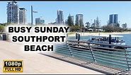 (HD) SOUTHPORT WALKING TOUR, GOLD COAST AUSTRALIA 🇦🇺 SOUTHPORT PIER TO GC AQUA PARK