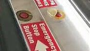 Escalator Emergency STOP button in India #shorts #escalator