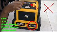 ✅ How To Use CAT Professional Jump Starter Compressor CJ1000CP Review