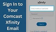 How to Connect Xfinity Email | Xfinity Login Email