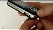Sony Ericsson W205 unboxing video