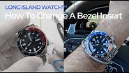 How to Change or Upgrade to a Ceramic Bezel Insert on your Diver - Watch and Learn #65