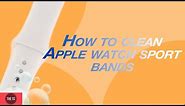 How to Clean your Apple Watch Sport/Silicone Bands (Quick)