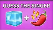 Guess the Famous Singer by Emoji...! 🎤 | Musicians Quiz