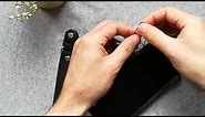 How to attach lanyard to phone case