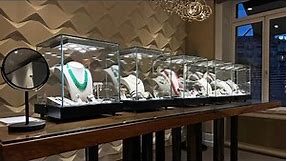 Phillips displays jewelry in display cases with new LED dual lighting.