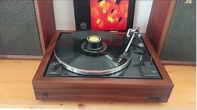 Dual CS 505-3 Turntable With A Unique Custom Wooden Plinth
