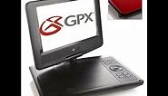 GPX 9" Portable DVD Player with Swivel Screen