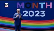 Biden honors LGBTQ+ Pride Month at White House