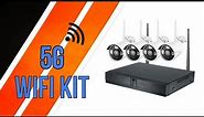 Wireless Security System : WIFI Kit 5G