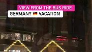 Christmas market in Germany 🇩🇪 from the bus windows view.. #adsonreel #viral #fbreelsvideo #fbviralreels #germanychristmasmarket #germanyvacation #facebookviralvideo #christmasmarket #facebookviral | Shys Mode