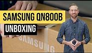Samsung Neo QLED 8K QN800B Series Unboxing And First Look