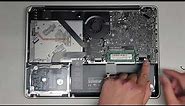 13" inch MacBook Pro A1278 Mid 2010 Battery Replacement Repair