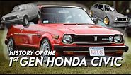 History of the 1st Generation Honda Civic | Honda Civic SB1 / SE / SG / VB