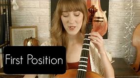 First Position Tutorial for Cello | How To Music | Sarah Joy