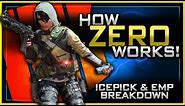How Zero Works in Black Ops 4! | (Full EMP & Icepick Breakdown)