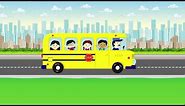 Free School Bus Green Screen Animation Video - No Copyright