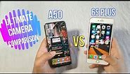 Samsung Galaxy A50 vs IPhone 6s plus Camera Comparison