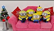 Five little minions jumping on the bed │ Five little monkeys jumping on the bed │ Happykids