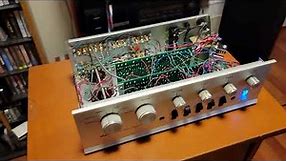 Dynaco PAT-4 Preamp Rebuilt with Update My Dynaco Kits Demonstration - 5 Jan 2024