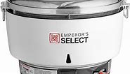 Emperor's Select EGRC Natural Gas 110 Cup (55 Cup Raw) Gas Rice Cooker and Warmer - 14,000 BTU