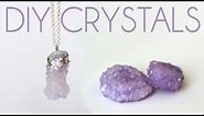 How to Grow Crystals - DIY Crystal Necklaces