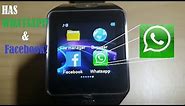 New DZ09 SmartWatch: Whatsapp & Facebook