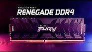 DDR4 memory with speeds of up to 5333MHz – Kingston FURY Renegade