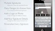 How to add an Email Signature with Logo to iPhone Email