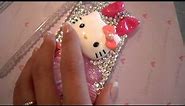 Hello Kitty Swarovski Bling iPhone 4 Case