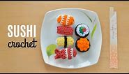 Sushi Crochet Tutorial - Amigurumi Food