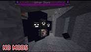How to summon wither storm in Minecraft no Mods 2023