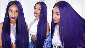 How to Color Your Hair Purple! | VERY DETAILED ft. Ali Grace Hair